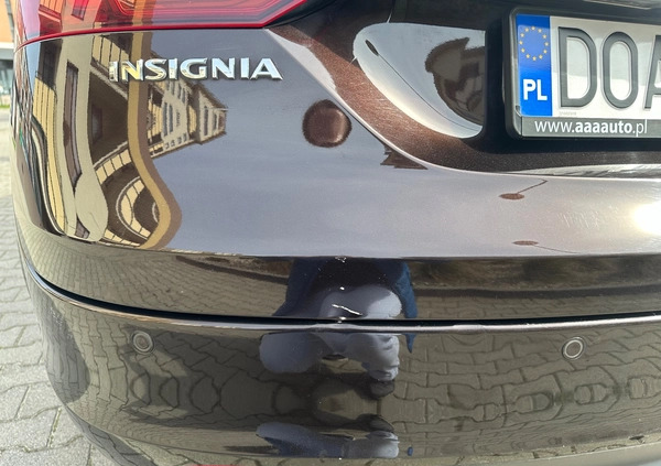 Opel Insignia cena 40000 przebieg: 129500, rok produkcji 2014 z Oława małe 67